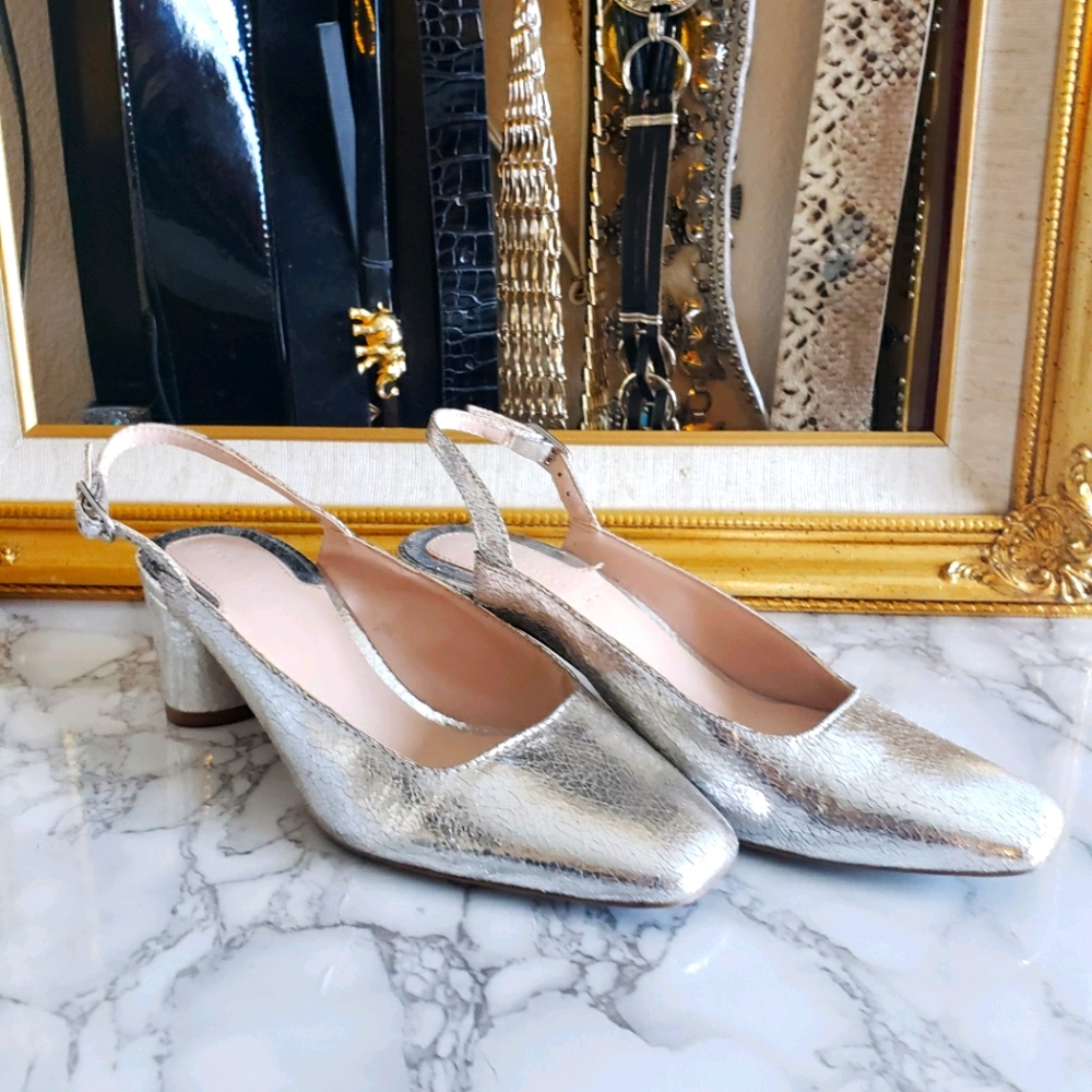 Zara slingback heel